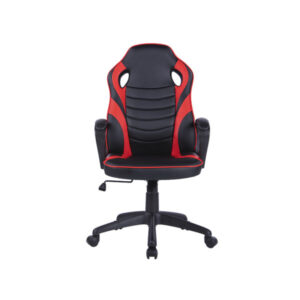 SILLA GAMER POW NEGRO-ROJO