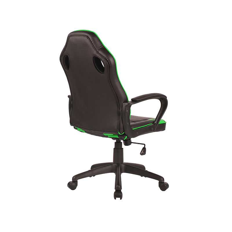 SILLA GAMER POW NEGRO-VERDE - Imagen 4